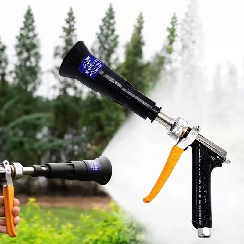 Garden Sprayer Water Pump Pressure Sprayer Adjustable Nozzle Plant Spray Gun Lawn Agriculture Gardening Irrigation Tool 물총