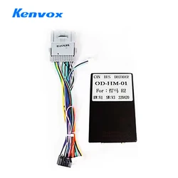 android Car radio Canbus Box Decoder For Hummer H2 H3 2002-2006 16 pin Wiring Harness Plug Power wire Cable