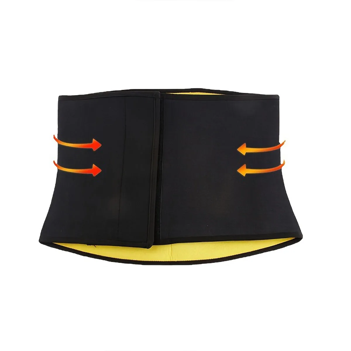 1 Piece Fitness Waist Shaping Sweat Absorbing Belt Women's Sports Body Shaping Belt Sweating Abdominal Belt