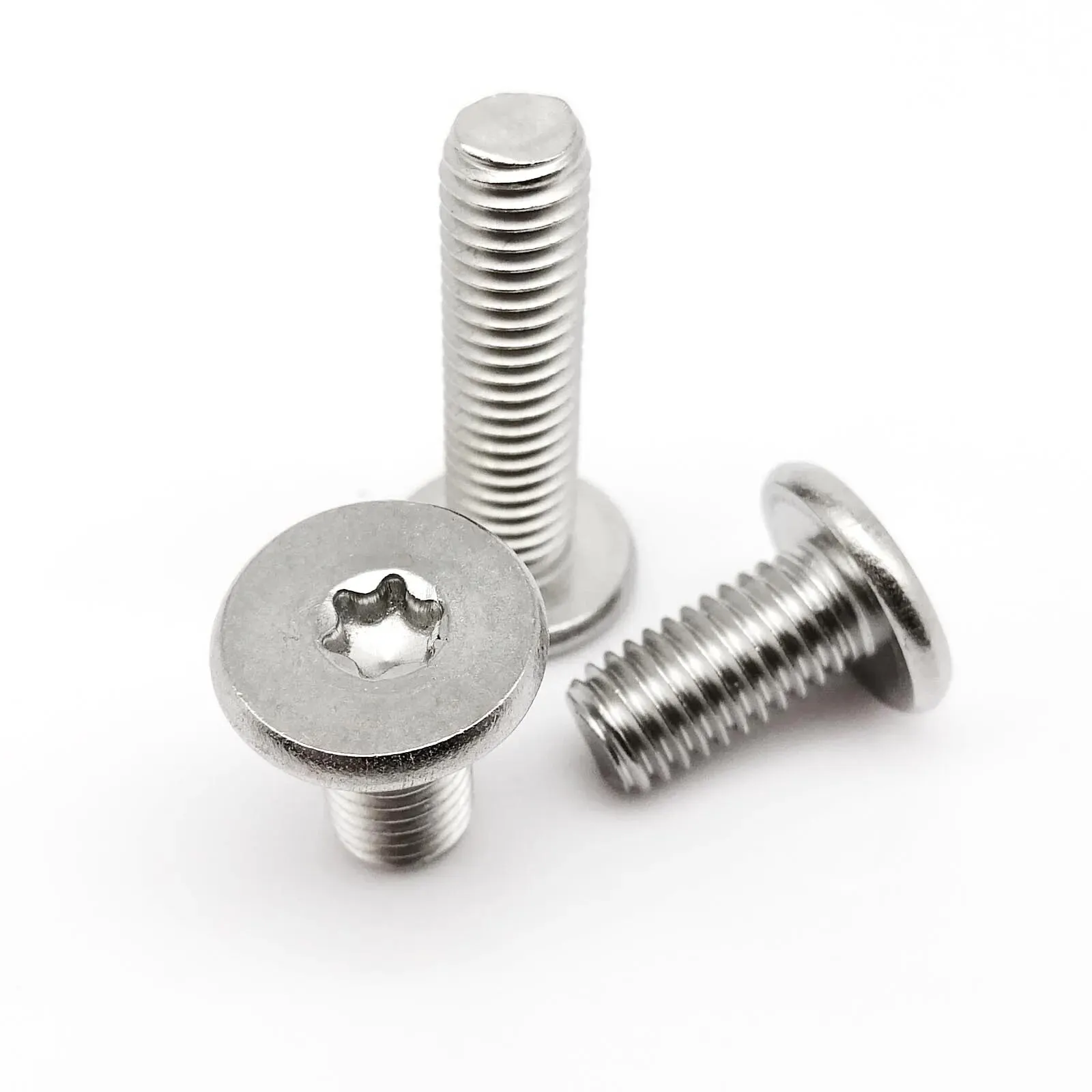 M1.6 M2 M2.5 M3 M4 M5 M6 M8 CM Torx Ultra Thin Head Screw Six-Lobe Super Low Flat Wafer Head Bolt A2-70 304 Stainless Steel image 2