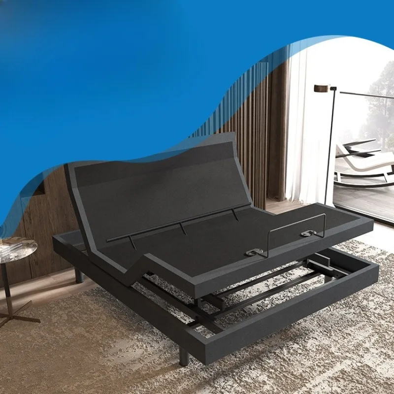 Customizable multi-functional home bedroom smart bed coaxing and reducing snoring automatic lifting electric bed frame