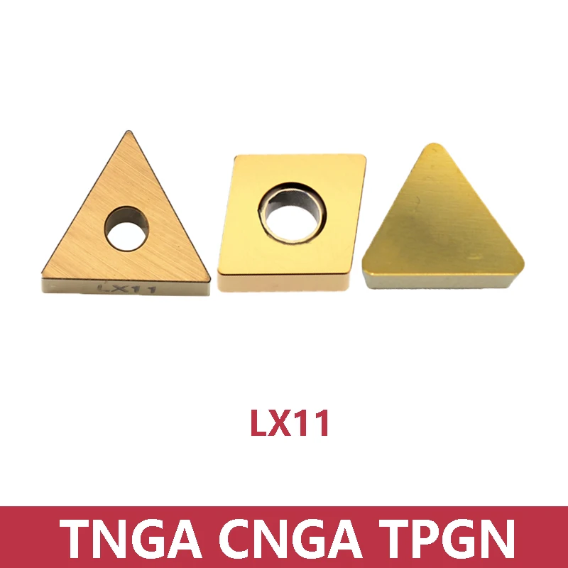 

Original CNGA120408 TNGA160404 TNGA160408 TPGN160304 LX11 CNGA TNGA TPGA 160408 High Hardness Carbide Inserts Lathe Cutter Tool