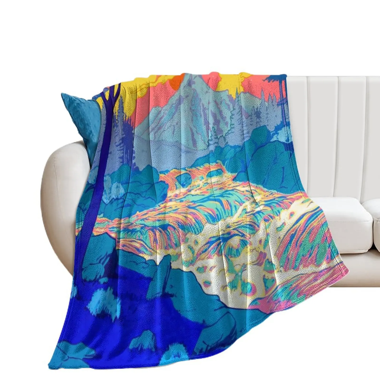 

River Throw Blanket manga warm for winter Furrys Blankets