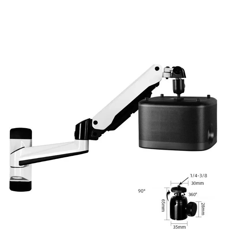 High-quality 360-degree adjustable metal wall mount bracket Newly arrived projector bracket for easy installation