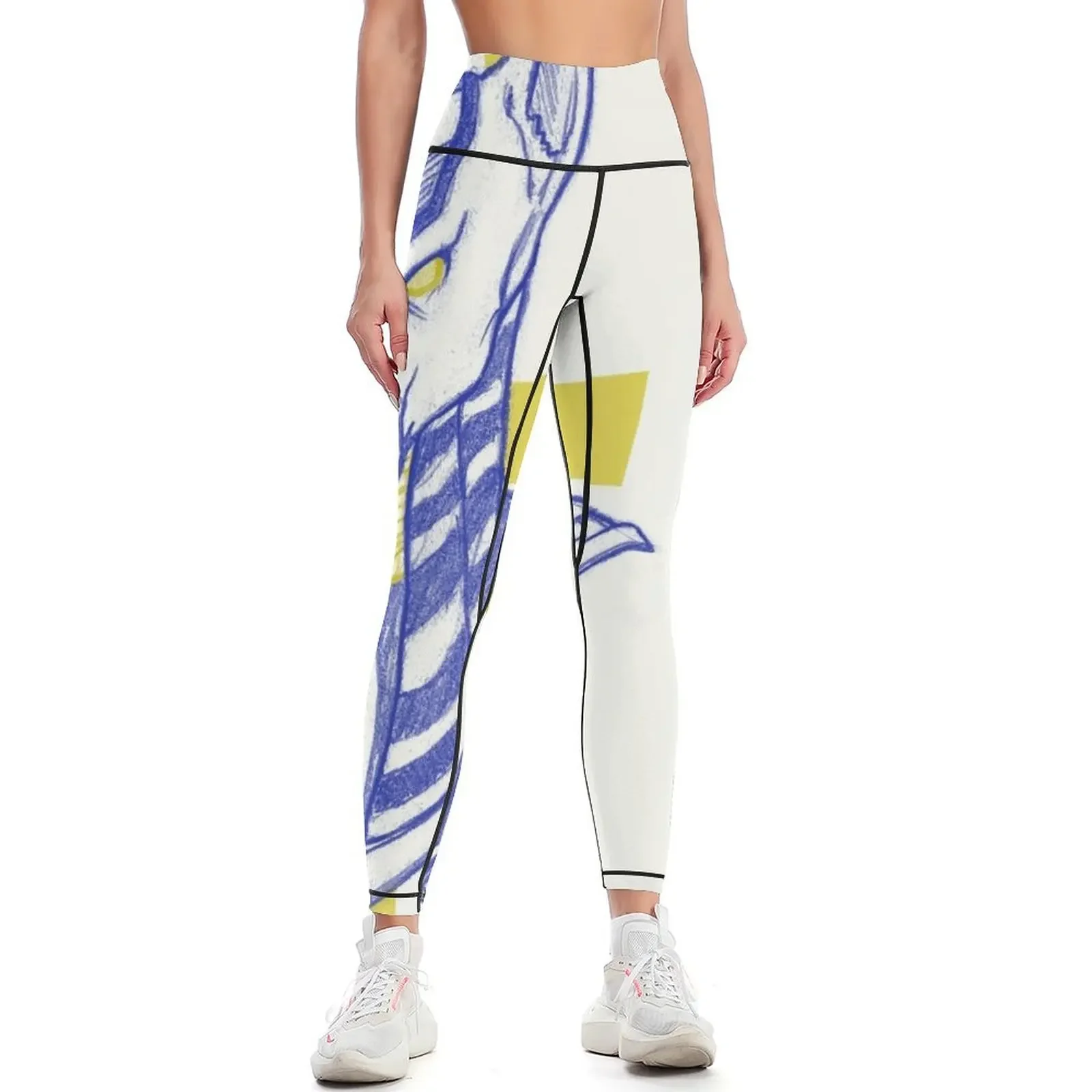 

Anubis (Egyptian God) Leggings for fitness sporty woman gym Womens Leggings