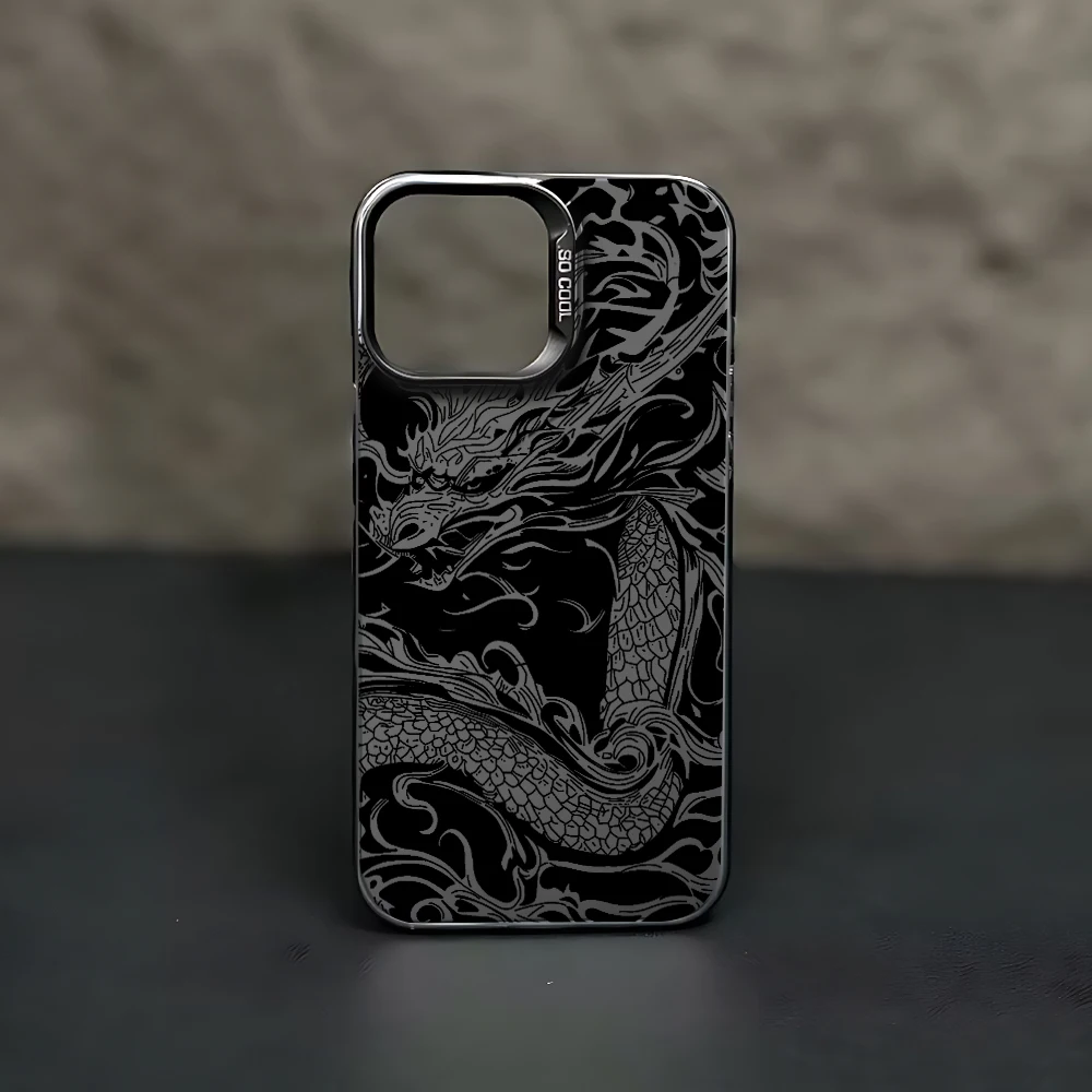 Sacred Chinese Dragon Matte Phone Case  Huawei Honor 400 200 90 X6b X7a X9a X5 X8a X9b X7b X9C X5C 70 nova 11 10 Smart Lite 5G
