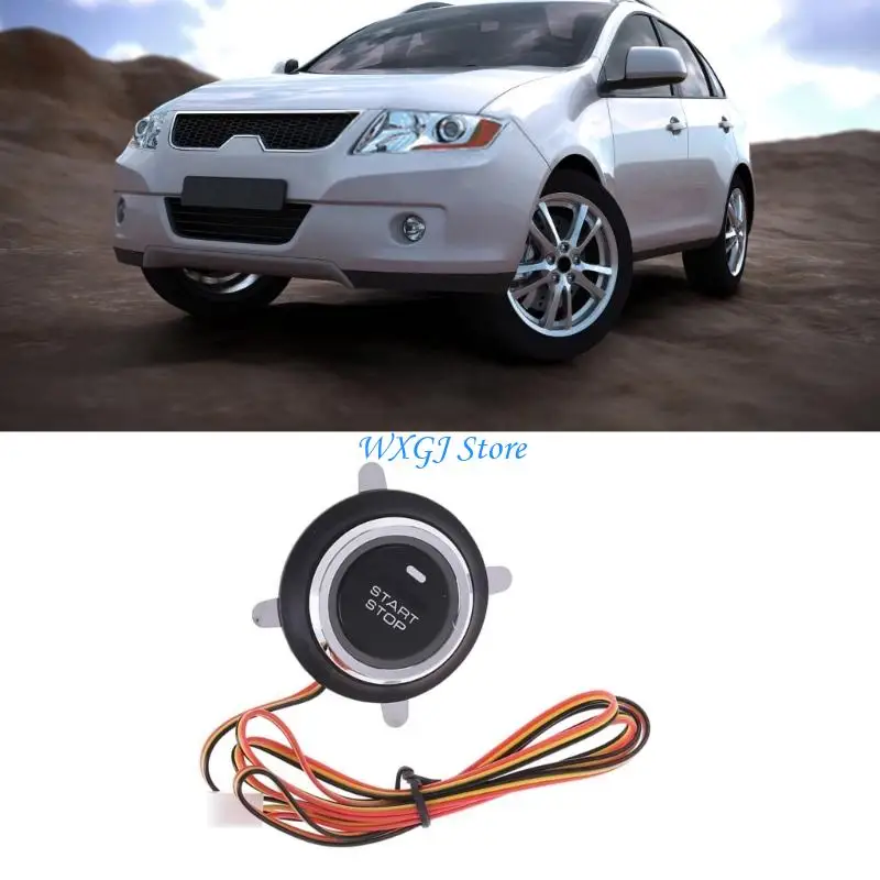 37JE Global 12V Automotive Push Begin Igniting Structure Against Misoperation Security Permanent Building