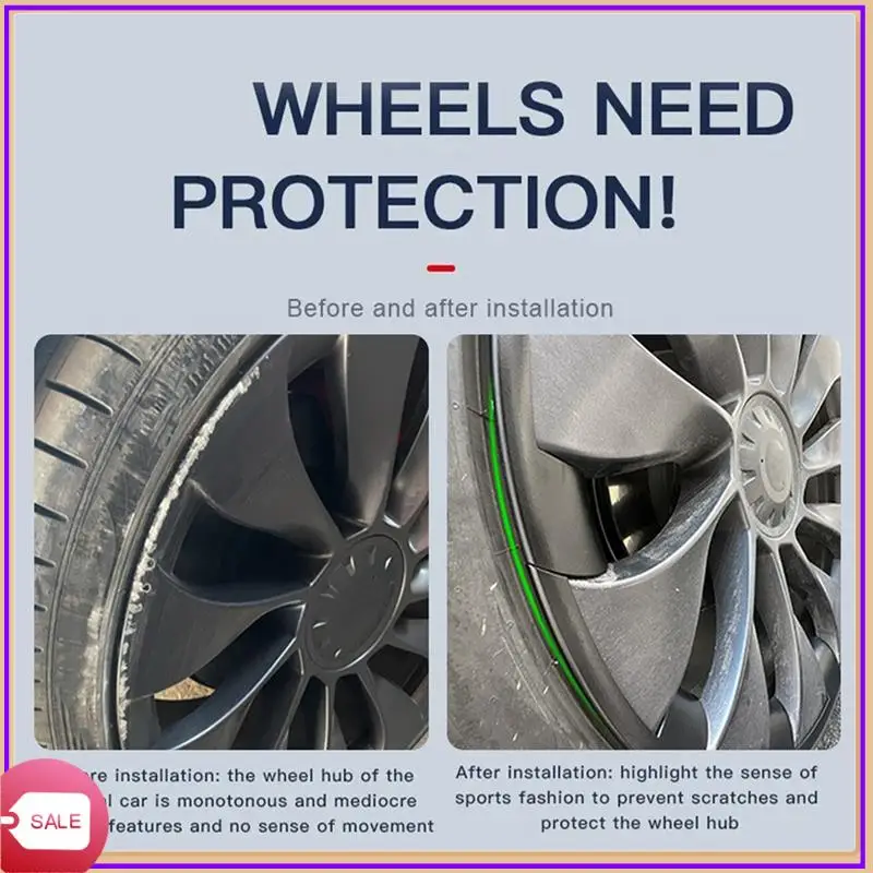 

Prominent 21 Inch Car Hub Cap Rim Patch For Tesla Model Y 2021-2023 Induction Uberturbine Wheel Cover Protectors