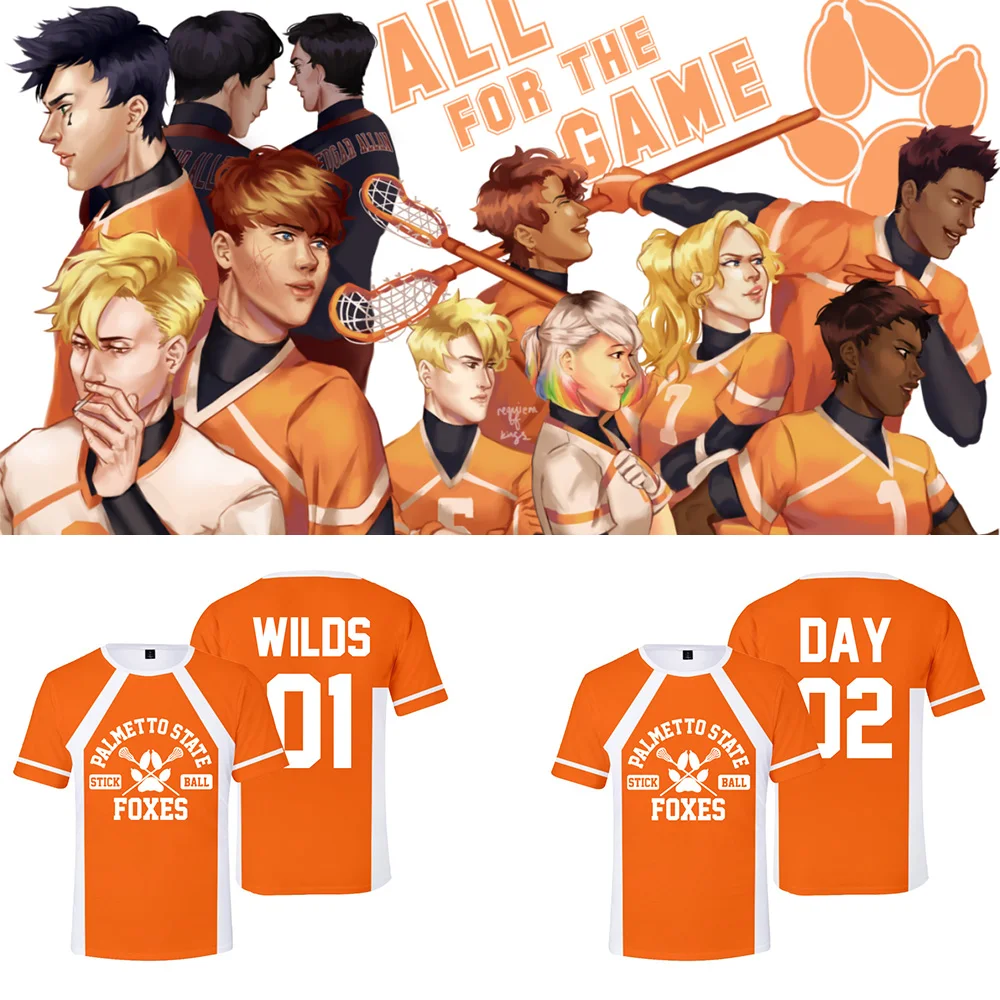 

2026 The Foxhole Court Palmetto State Foxes Lacrosse Jersey Cosplay WILDS MINYARD 3D T-shirt Men And Women Clothes Kids Tees