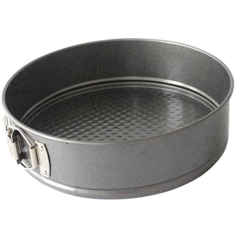 Round Leakproof Baking Cake Pan with Round Cake Tin Baking Mold with Removable Bottom (9 Inches)