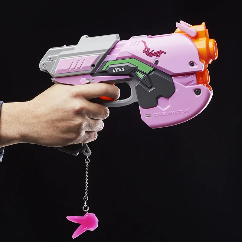 Hasbro NERF Heat Competitor Overwatch DVA McRae Reaper Launcher Can Be A Moving Hand Model Desktop Case Decoration