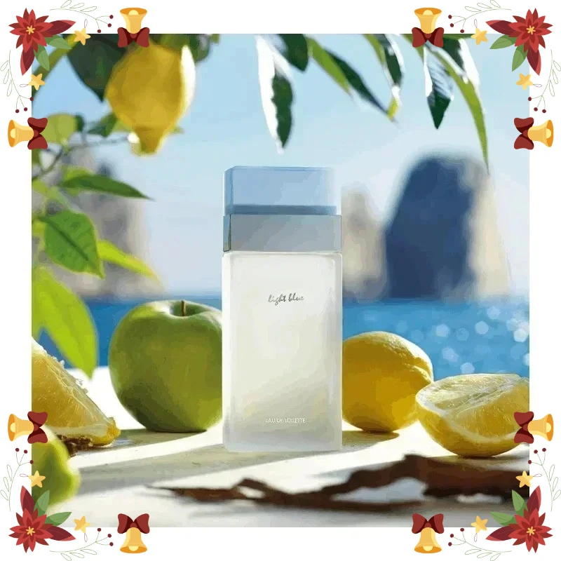 

2026 100ml Light Blue Eau De Toilette- Unisex Fresh Floral Citrus 3.4oz / 100ml Perfume Fragrance Light Blue Women’s EDT Gifts