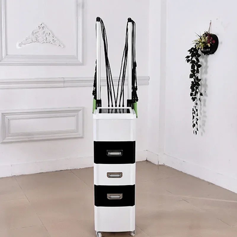 Professional ceramic perm equipment for hair salons; dual-screen smart digital perm machine (Groups A & B / 24V)