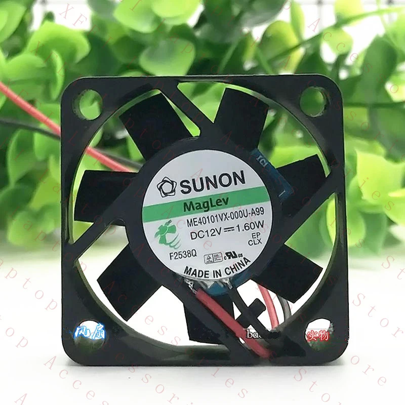 D  1PC ME40101VX-000U-A99 for SUNON Cooling Fan 12V 1.60W 4010 4CM 2 Line New