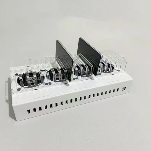 Imagen 2 del producto Envío Gratis, caja de 20 puertos para teléfono, concentrador USB de granja, caja de Control Android, Control de sincronización por lotes, gestión unificada