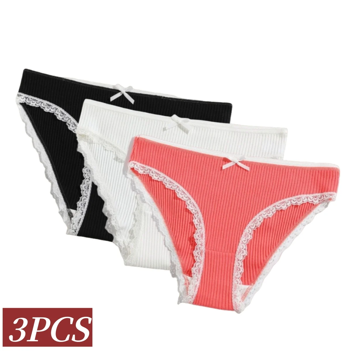 #35 Latest Womens Lace Trim Comfort Panties Updates