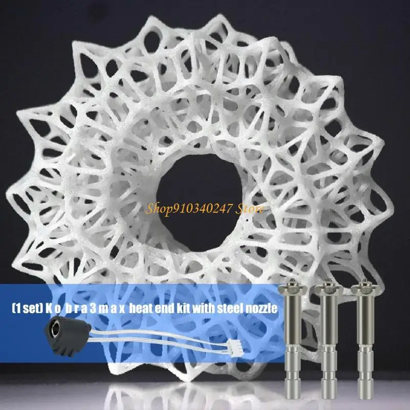 

Q22A High Temperatures Resistant Steel Nozzle for 3 Enhanceds Printing Accuracy And Rapid Setups