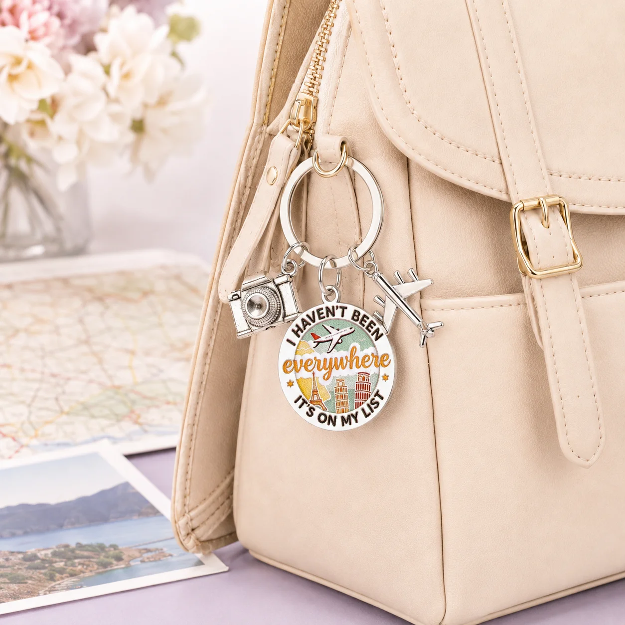 Gifts For Travelers Women Men Travel Gifts Airplane Travel Essentials Gift for Traveler Keychain Must Haves Accessories Birthday