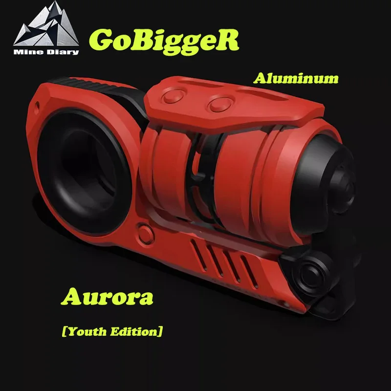 

GoBiggeR Aluminum Aurora [Youth Edition] Push Slider Multi-functional Composite Toys EDC Slider Fidget Toy