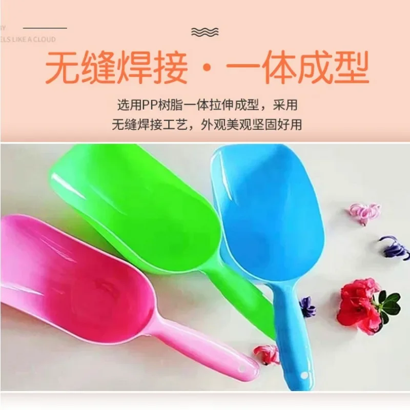 Pet Food Shovel Pet Feeding Spoon Candy Color Can Be Hung Cat Supplies Food Measuring Spoon Dog Food Feeders