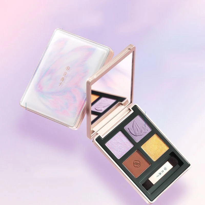 florasis-eye-shadow-plate-purple-kite-dream-butterfly-purple-earth-color-shimmer-glitter-powder-blusher-repair-eyeshadow-palette