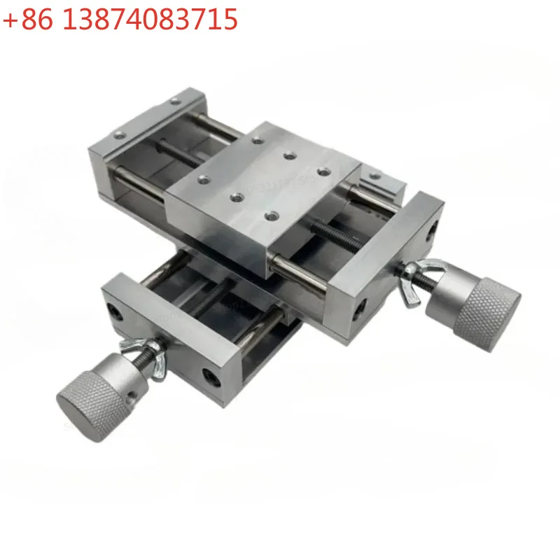 For Precision Fine-tuning Cross Hand Slide Table Drill Screw Slide Table