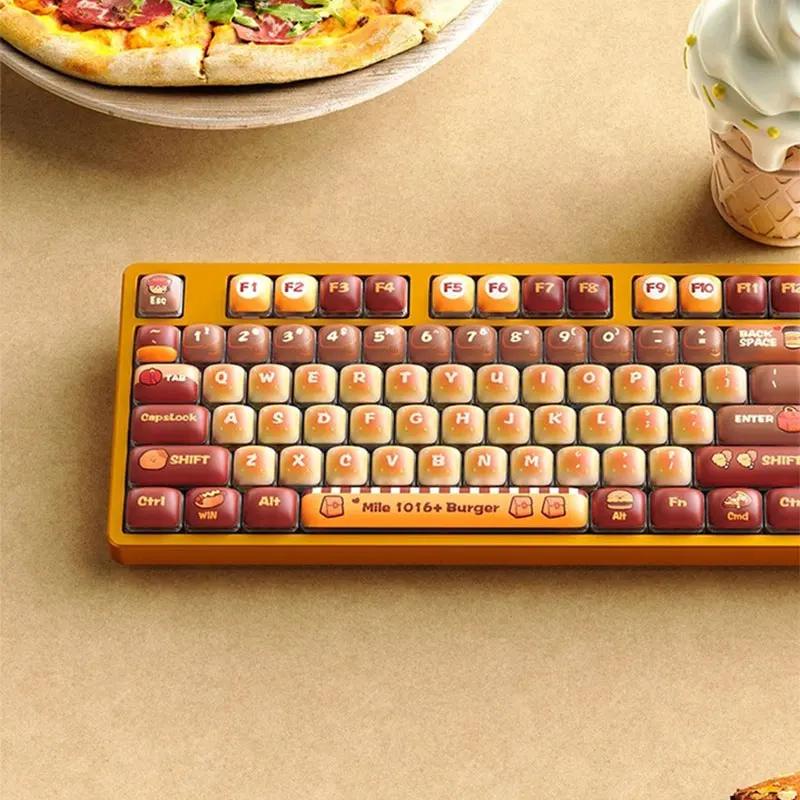 

PBT Keycaps 125 Keys cap Top Printed Custom 4 Way Translucent keycap For MX Switch Mechanical