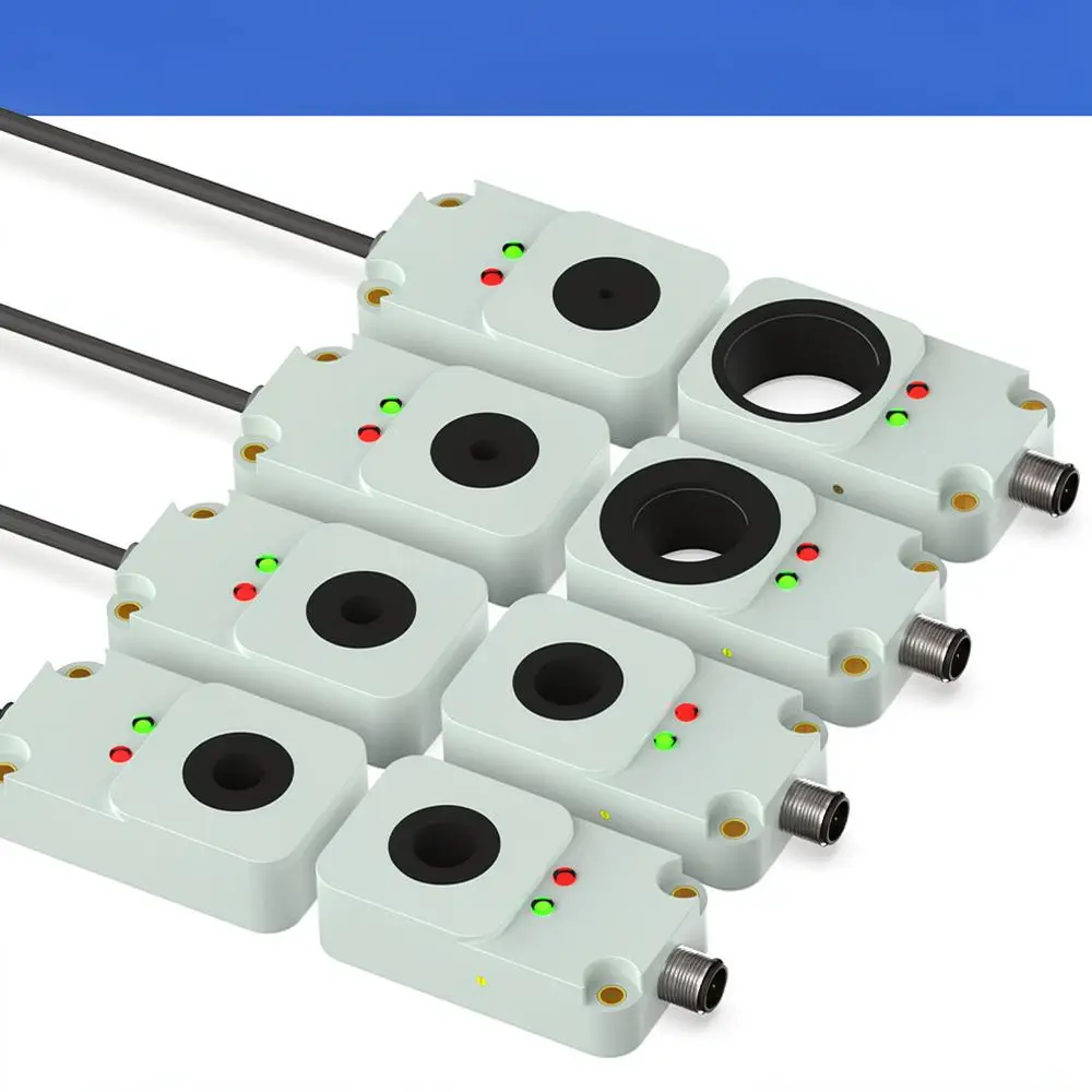 Ring Type Inductive Metal Sensor For Industrial Automation Proximity Switch For Screw Machine Spring Feeding