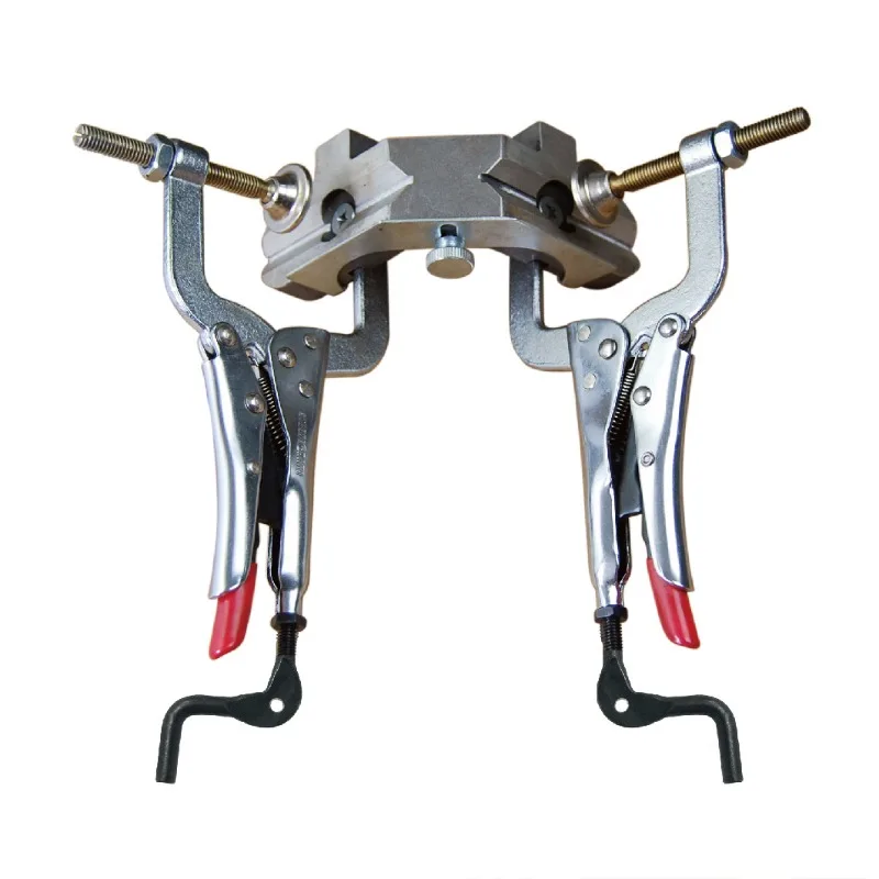 MultiFunction Powerful Pliers Welding Tools Round Tube Butt Clamping Pliers