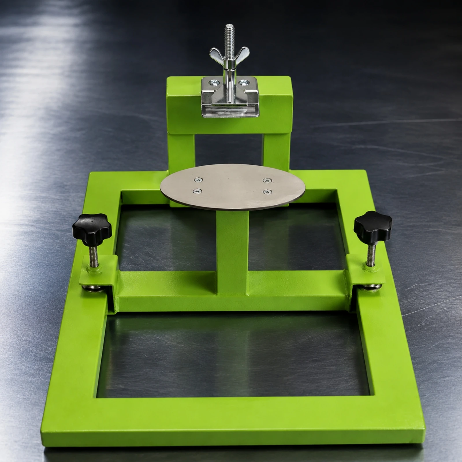 Hat Screen Printing Machine Compact Screen-Printing Table with Adjustable Hat-Support Platform Exact Alignment Heavy Duty