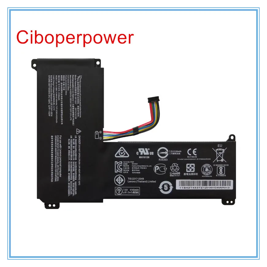 

0813007 Laptop Battery For 120S 120S-14IAP S130-14IGM 5B10P23779 2ICP4/59/138 SN3N001 7.5V 32Wh
