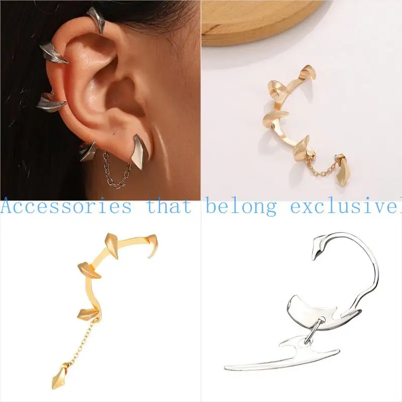 

31BB Sophisticated Alloy Cartilage Earring with Gothic for Tragus and