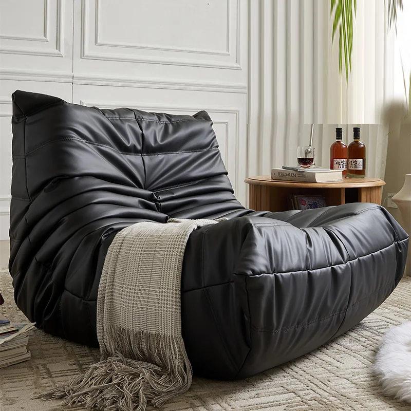 

Caterpillar Lazy Sofa Living Room Sleepable Internet Celebrity Single Sofa Ins Wind Sofa Chair Sand Small House Rental House