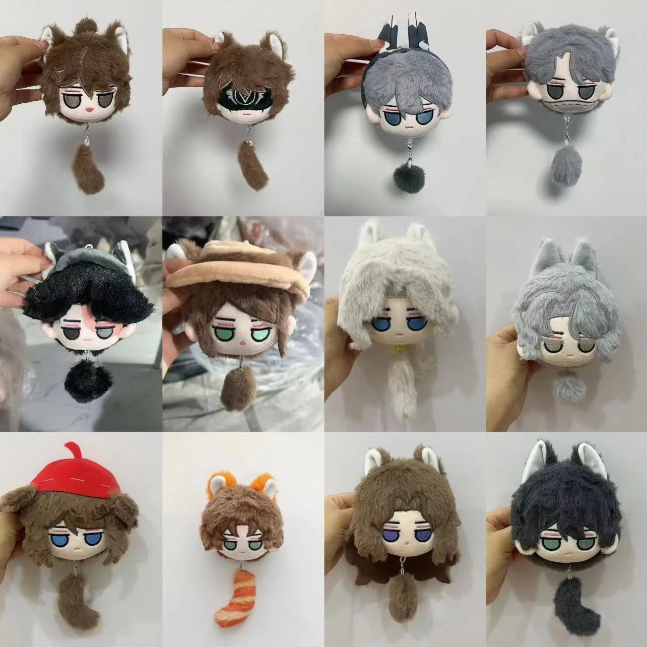 

Cotton Doll Identity Ⅴ Ithaqua Night Watch Luca Balsa Prisoner Cosplay Furry Keychain Pendant Maumet Widget Puppet