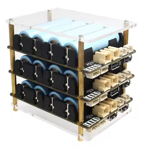 Geekbord X-UPS1 Universal Stackable UPS Shield 12V/5V Dual Output for SBC Orange Pi 5/ Jetson Nano/Raspberry Pi/ Tinker Board