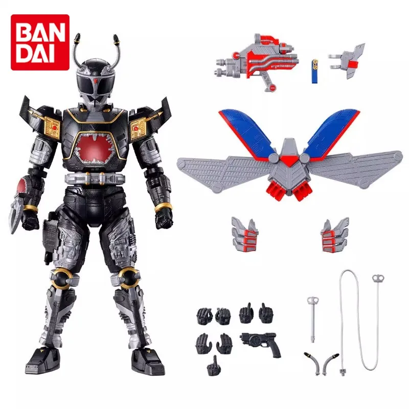 

Bandai Original SMP Shokugan B-Fighter BLACK BEET Anime Action Figures Toys for Boys Girls Kids Gift