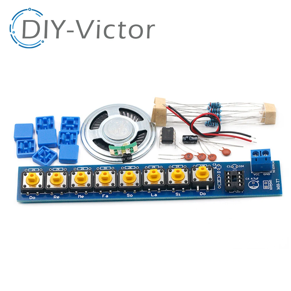 1set DIY Kit NE555 Component Electronics Electric Piano Organ Module