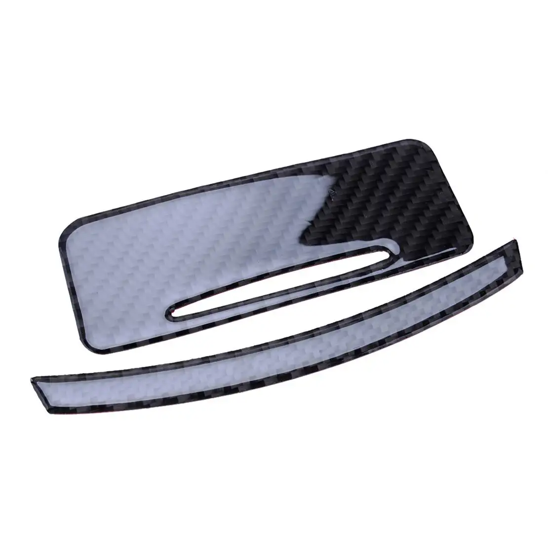 Carbon Fiber Console Center Gear Shift Lever Panel Cover Moulding Trim Sticker Kit LHD Fit for Infiniti G25 G35 G37 2007-2013