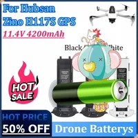 11.4V 4200mAh Flight Battery for Hubsan H117S Zino Pro GPS RC Quadcopter Spare Parts for RC FPV Racing Camera Drone Batterys