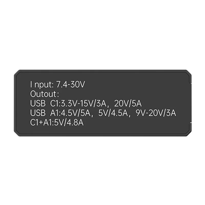 Stable Performance-Iflight PD100W Adapter Withtft Color Scre
