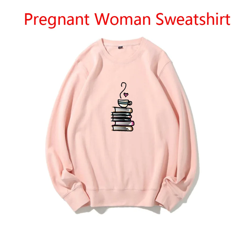 Love Letter Funny Cute Sweet Print Pullover Pregnant Woman Sweatshirt Fashion Korean Version Maternity Women Sweaters Spring