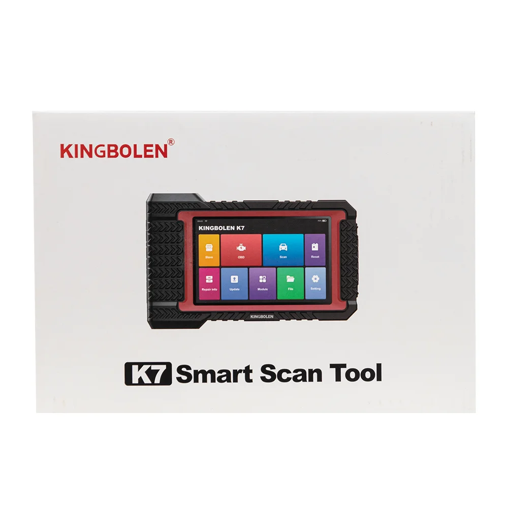 [Lebenslange kostenlose Updates KINGBOLEN K7 CANFD Global Version] 7-Zoll-Diagnosegerät für erweiterte Steuergerätecodierung, aktiver Test, 28 Resets, deutsche Fahrzeuge, automatische VIN-Prüfung, OBD-Scanner – Detail 18