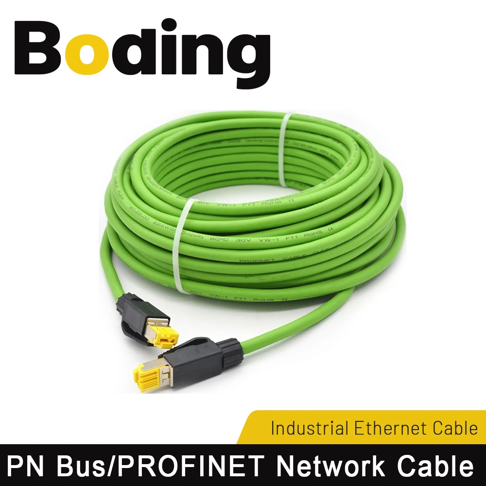 

Boding High flexible industrial Ethernet cable support Profinet EtherCAT CANopen Ethernet Protocol