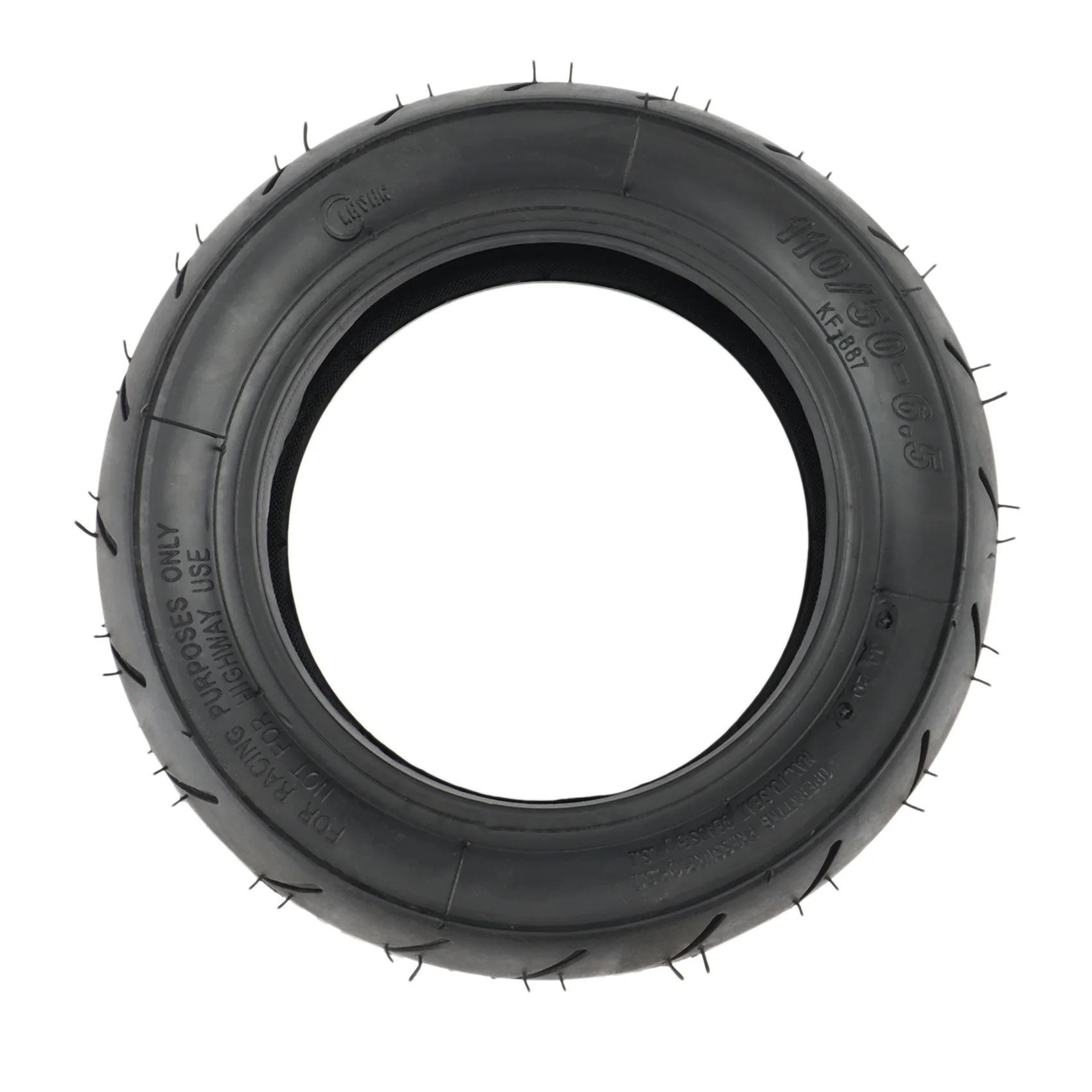 110/50-6.5 Tubeless Tyre 11 Inch Vacuum Thickening Tire for 47Cc, 49Cc Pocket Bike Dirt Pit Bike MTA1 MTA2 Accessory