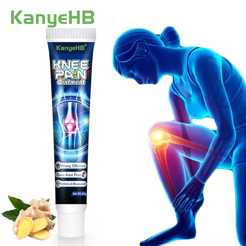 

1pcs Knee Joint Ointment Relieving Knee Rheumatoid Arthritis Pain Herbal Extract Knee Joint Ache Cartilage Pain Joint Cream G011