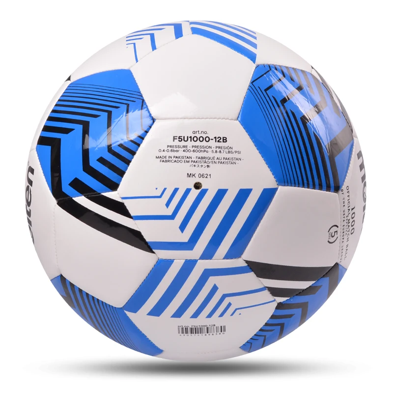 Molten-balón de fútbol de alta calidad, pelota deportiva de TPU suave, tamaño oficial 3/ 4/5