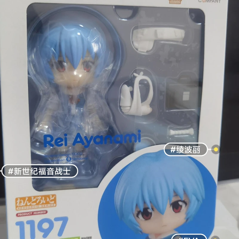 

Nendoroid GSC Original Joints Movable Kawaii 10CM EVA Ayanami Rei Soryu School Uniform Anime Action Figures Toys for Kids Gifts