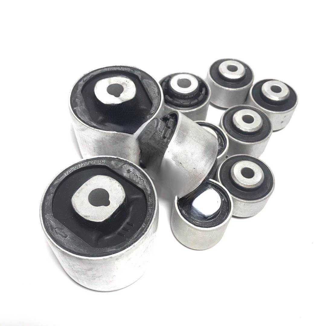 

Adapted to Audi A7 A4L A6L C6 A8 A5 Q5 upper suspension arm upper and lower swing arm bushings and lower swing arm rubber