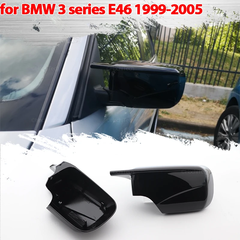 

Carbon Fiber Style Black Side Mirror cover Caps for BMW E46 316i 318i 318d 320d 320i 323i 325i 328i 330d 330i 330xi 1998-2005