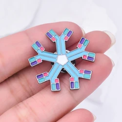 Igm Antibody Enamel Pins Biology Immunology Brooch Coat Collar Lapel Badge Backpack Gift for Doctor Biologist Medical Student
